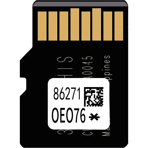 2024 Latest 86271-0E076 Navigation SD Card Compatible with Toyota Navigation SD Card Update Tundra Prius 4Runner Corolla Avalon Camry RAV4 Tacoma Highlander Navigation Micro SD Card GPS Map USA/Canada