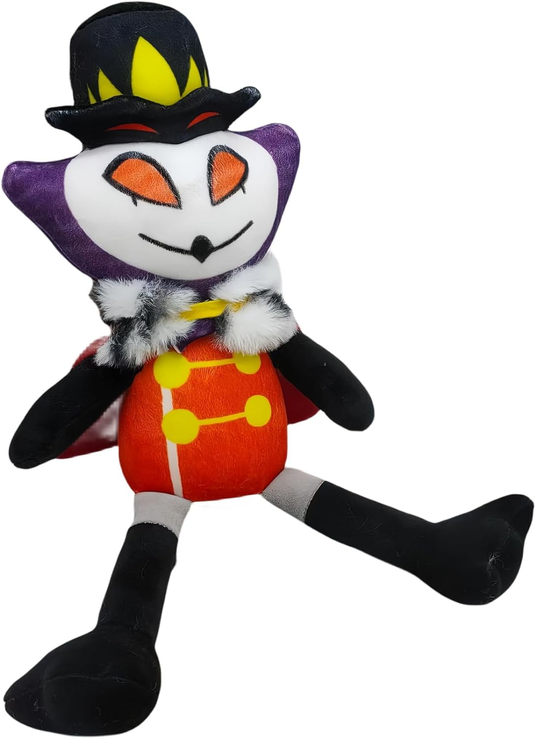 2024 Latest Hazbin Hotel Adam Plush, Stuffed Animals Cursed Cat Alastor ...