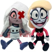 2024 Latest Hazbin Hotel Plush, 11 "Plush Toy, Suitable as a Gift for Fans, Children, Friends, and Lovers. (Charlie Morningstar and Vaggie)