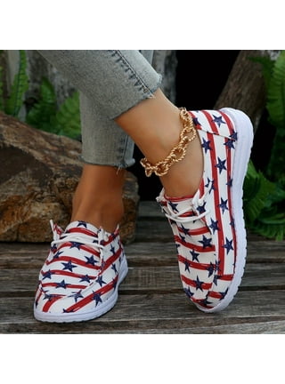 Stars and stripes tennis shoes deals
