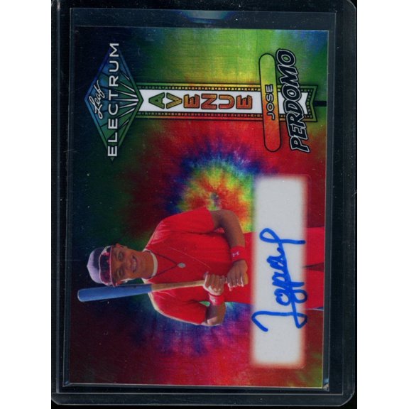 2024 Leaf Electrum Avenue Jose Perdomo Auto Baseball Card EA-JP2 19/35