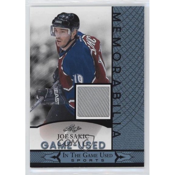 2024 Leaf In The Game Used Sports - Game Used Memorabilia Retail Joe Sakic #GUM-64 Platinum