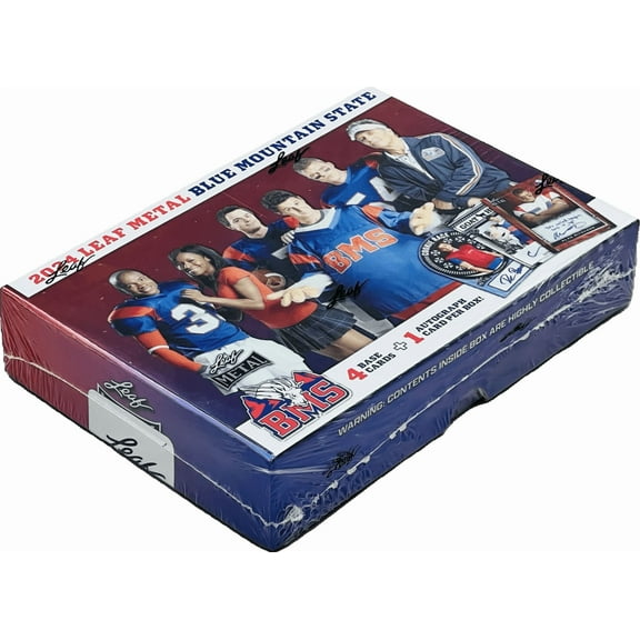 2024 Leaf Metal Blue Mountain State Hobby Box