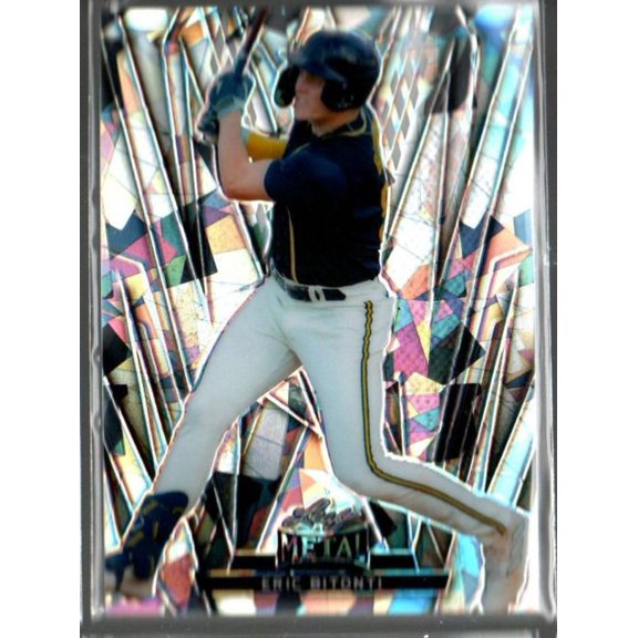 2024 Leaf Metal Crystal Silver #17 Eric Bitonti /15 Near Mint Mint Baseball Card