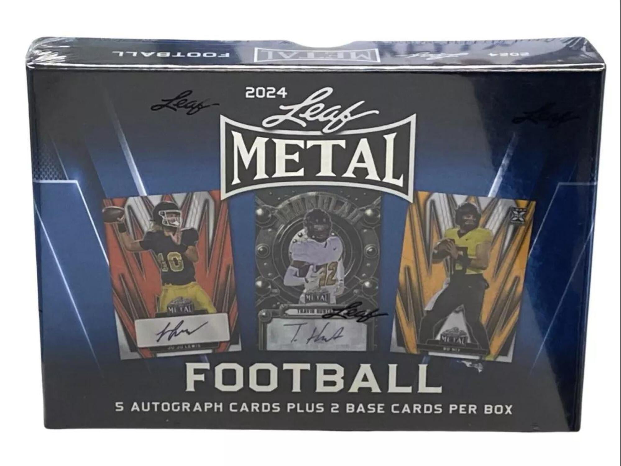 2024 Leaf Metal Football Hobby Box