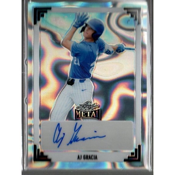 2024 Leaf Metal Lava Baseball Card