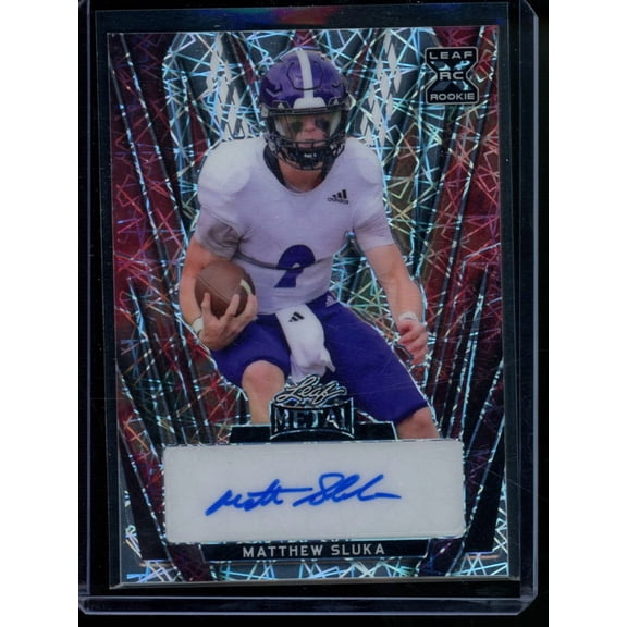 2024 Leaf Metal Matthew Sluka #BA-MS1 /1 Autograph RC