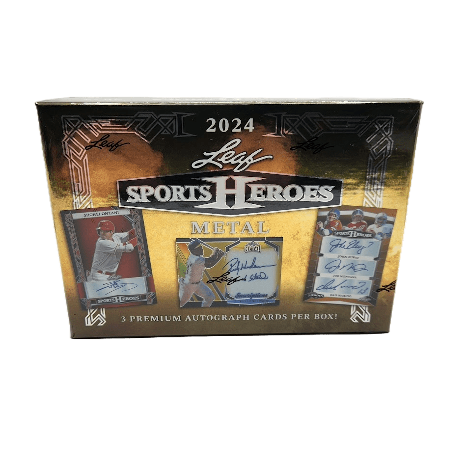 2024 Leaf Metal Sports Heroes Hobby Box