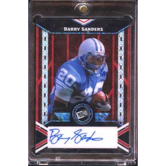 2024 Leaf Press Pass Authentics Barry Sanders #20A-BS1