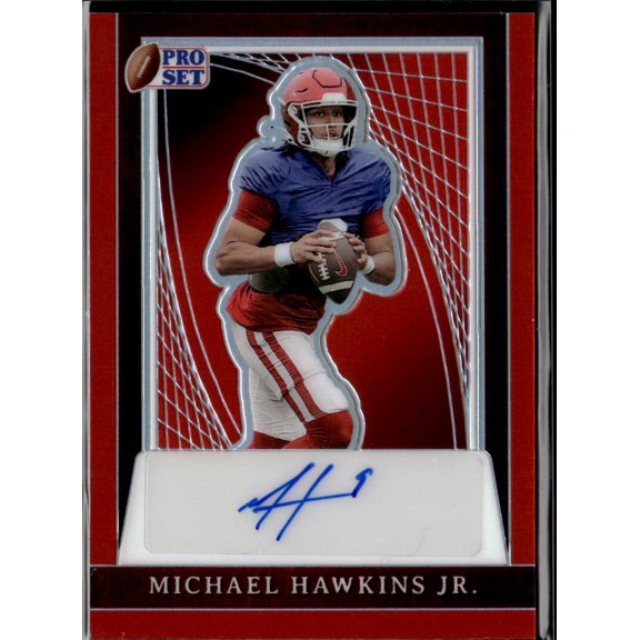 2024 Leaf Pro Set Michael Hawkins Jr. #PA-MHJ