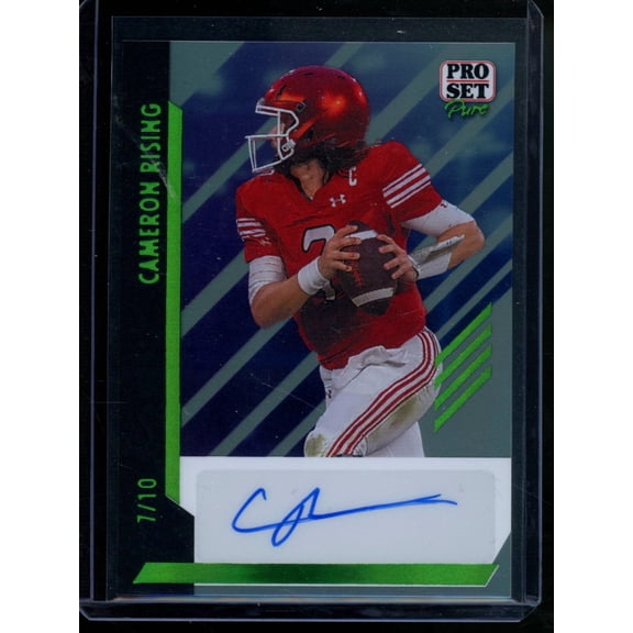 2024 Leaf Pro Set Pure Cameron Rising #BA-CRI1 /10 Autograph