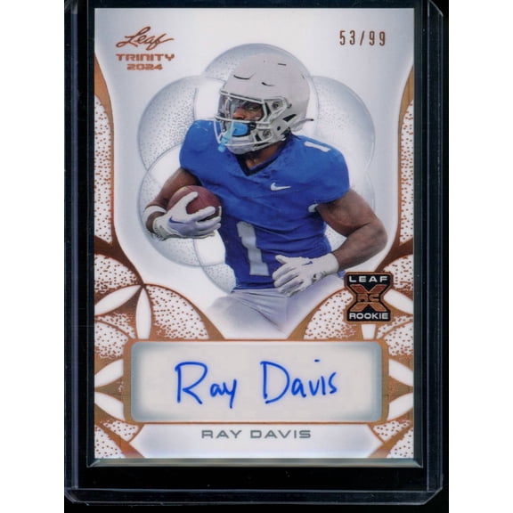 2024 Leaf Trinity Ray Davis #BA-RD1 /99