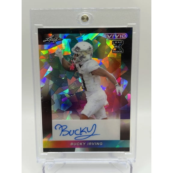 2024 Leaf Vivid Bucky Irving #BA-BI2 /5 RC