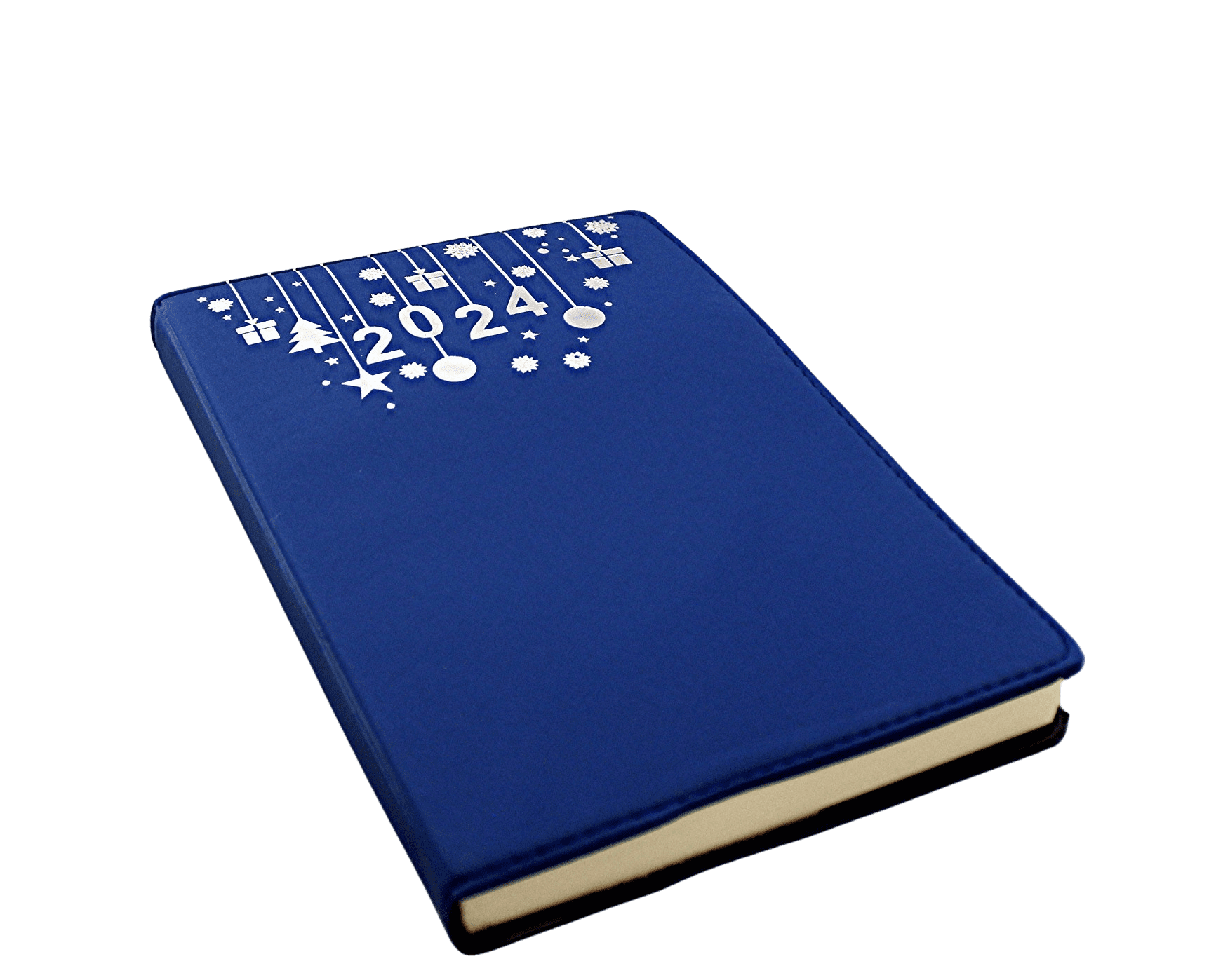 2024 Leatherette Yearly Daily Planner One Page a Day 12 Month Diary