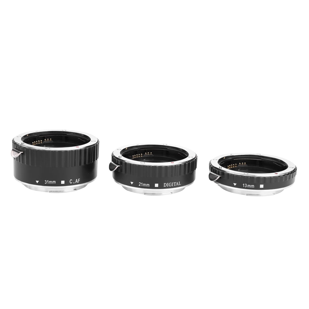 2024 Lens Adapter Macro Extension Tube Set Ring for Canon DSLR Mount