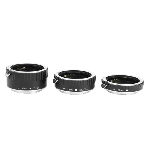 2024 Lens Adapter Macro Extension Tube Set Ring for Canon DSLR Mount