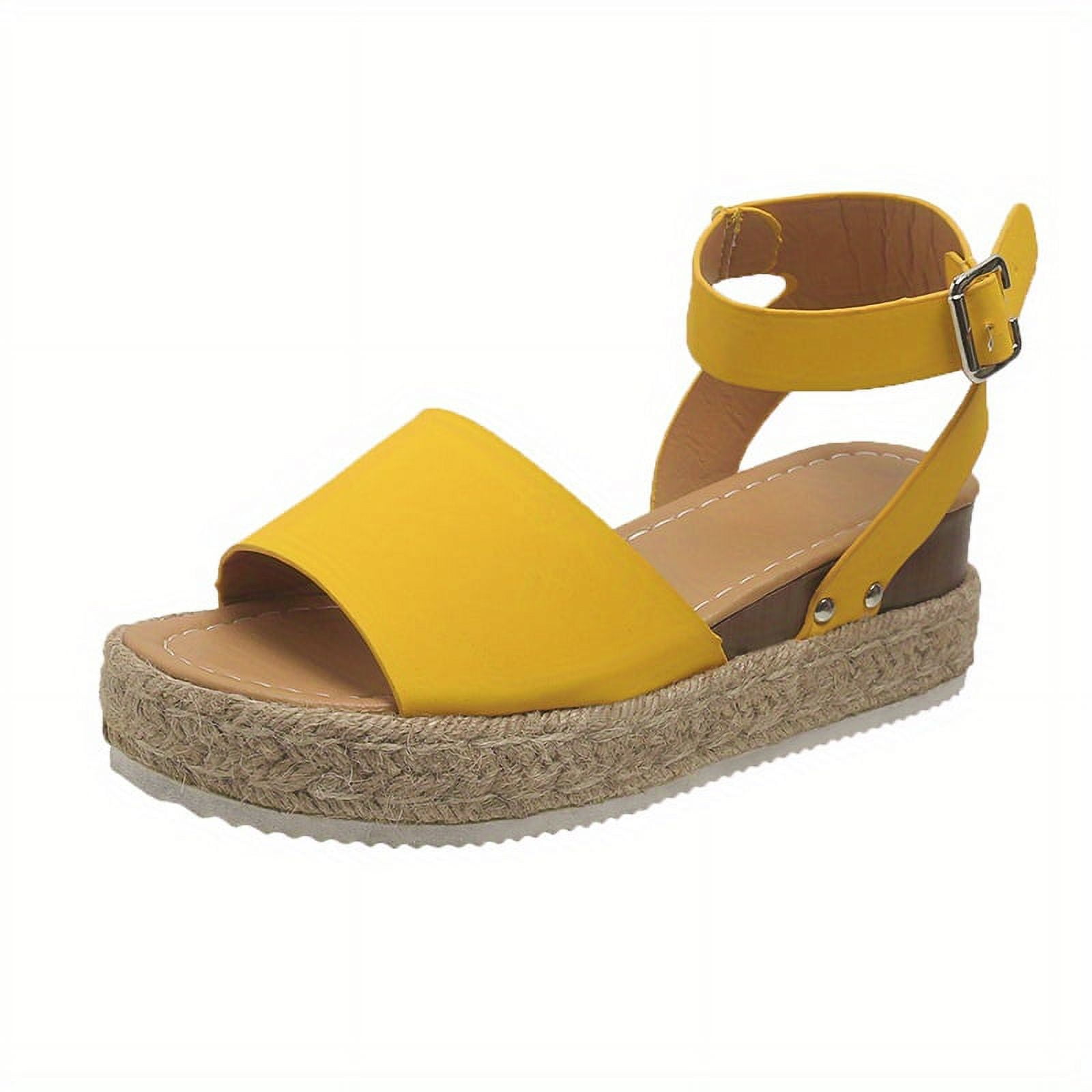 2024 Leopard Print Open Toe Backless Wedge Shoes Womens Sandals