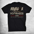 2024 Let Us Take A Stab At It Halloween Krueger Voorhees Shirt Gift