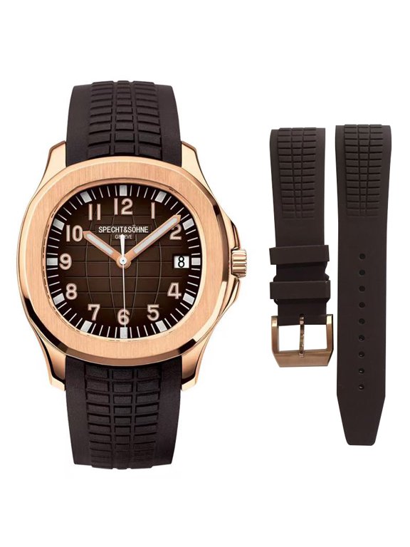 2024 Luxury Specht & Sohne Automatic Watches For Men Rubber Strap Miyota 8215 Movt Classic Sport Wrist Watch Relogio Masculino