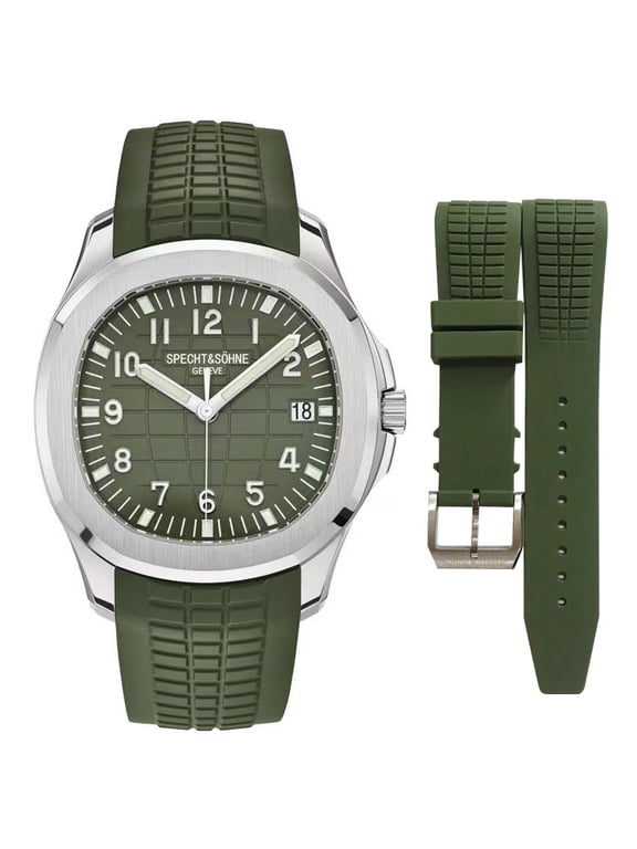 2024 Luxury Specht & Sohne Automatic Watches For Men Rubber Strap Miyota 8215 Movt Classic Sport Wrist Watch Relogio Masculino