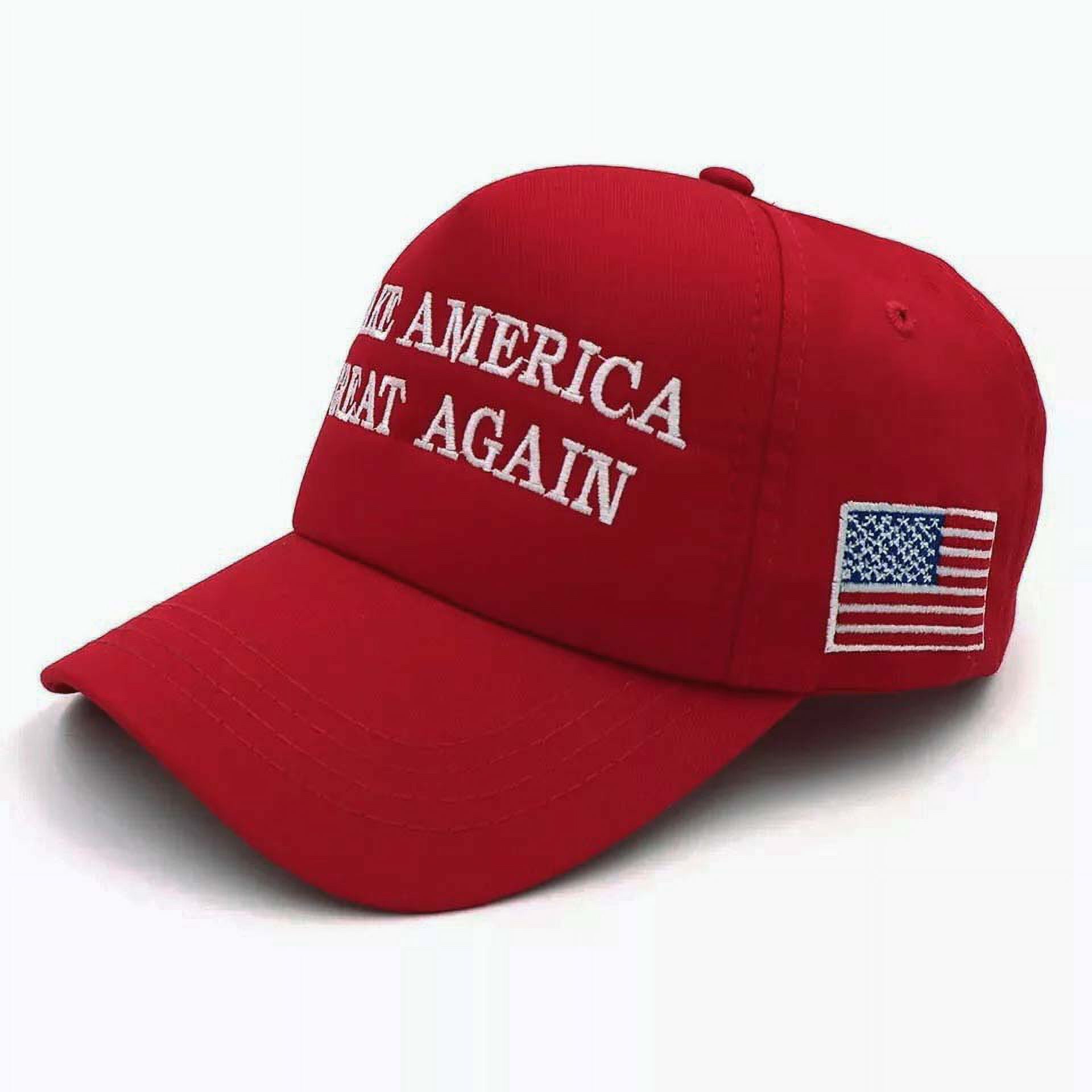 JUSTSAVE4U Classic MAGA Make America Great Again President Donald Trump Hat Cap Embroidered USA Baseball Hat