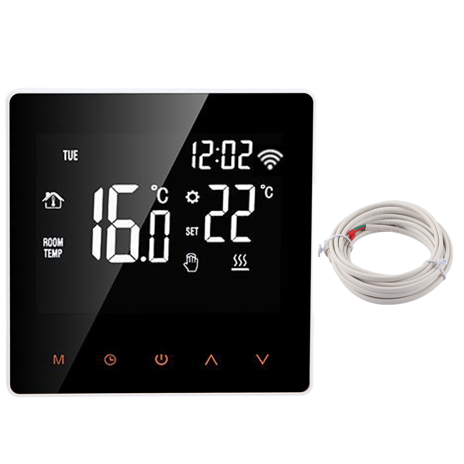 2024 ME81H Smart WIFI LCD Thermostat Water Floor Heating Wall Boiler