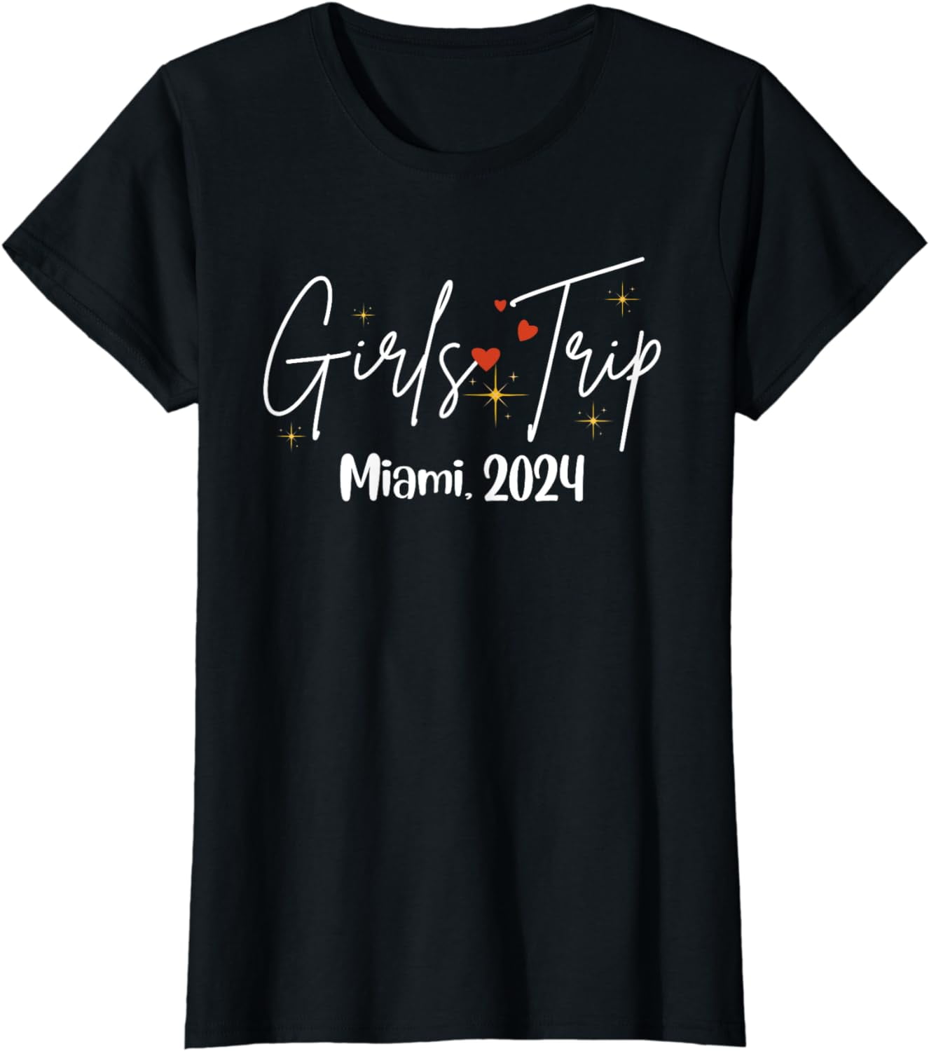 2024 MIAMI Bachelorette Party Girls Trip Spring Break T-Shirt - Walmart.com