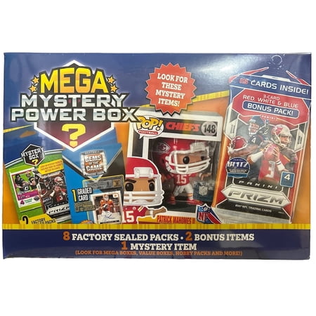 2024 MJH Mega Mystery Power Box - Football - Loaded with Great Items!