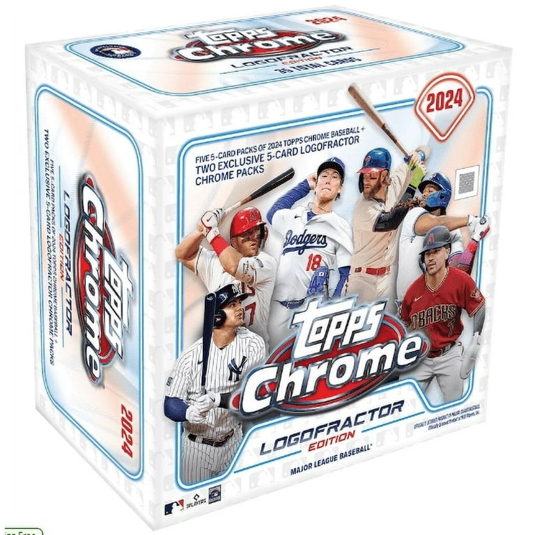 2024 MLB Topps Chrome Baseball Logofractor Edition Box