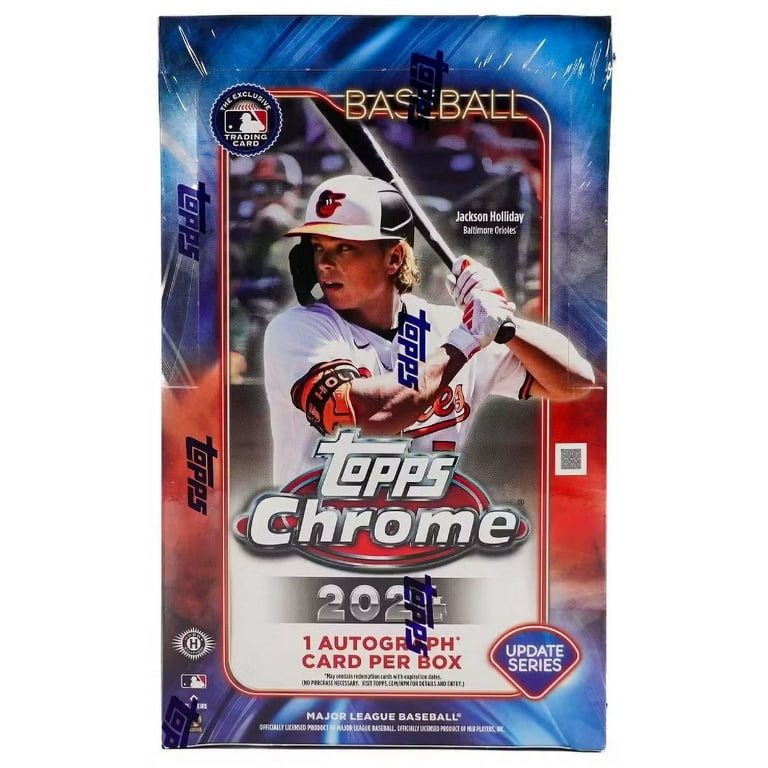 2024 MLB Topps Chrome Update Series Baseball Hobby Box! (1 2024 MLB Topps Chrome Update Series Baseball Hobby Box! (1