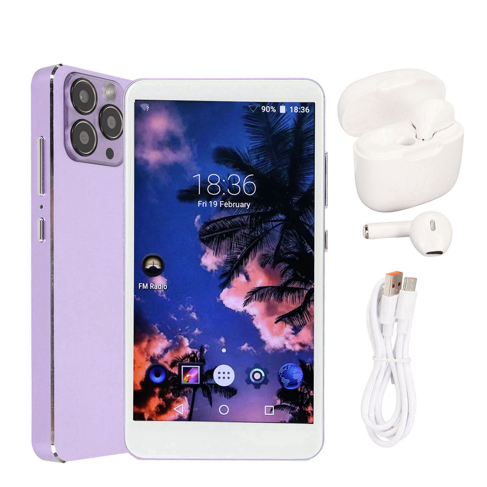 2024 MP4 Player with Bluetooth and WiFi HiFi Sound 5.0inch Full Touch