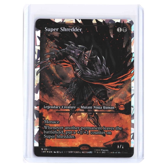 2024 Magic The Gathering Super Shredder Foil Full Art M 0285 Trading Card