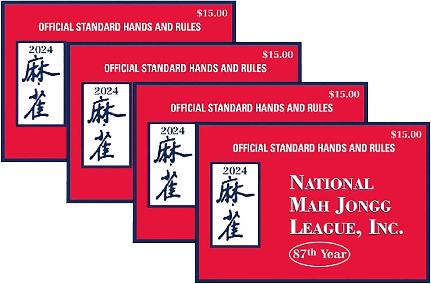 2024 Mahjong CardsMahJongg Cards 2024 Large Print Mahjong Scorecard