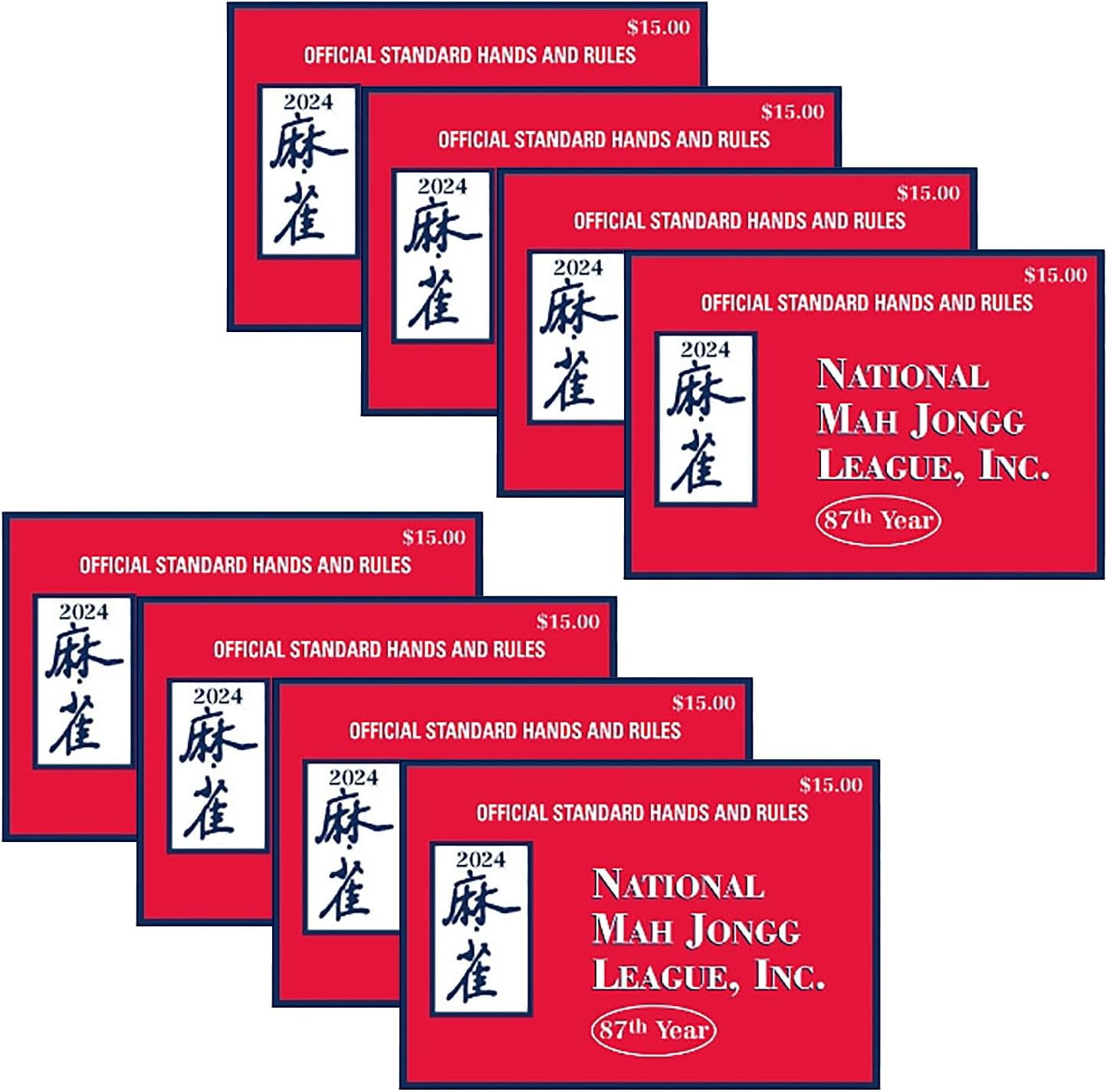 2024 Mahjong CardsMahJongg Cards 2024 Large Print Mahjong Scorecard