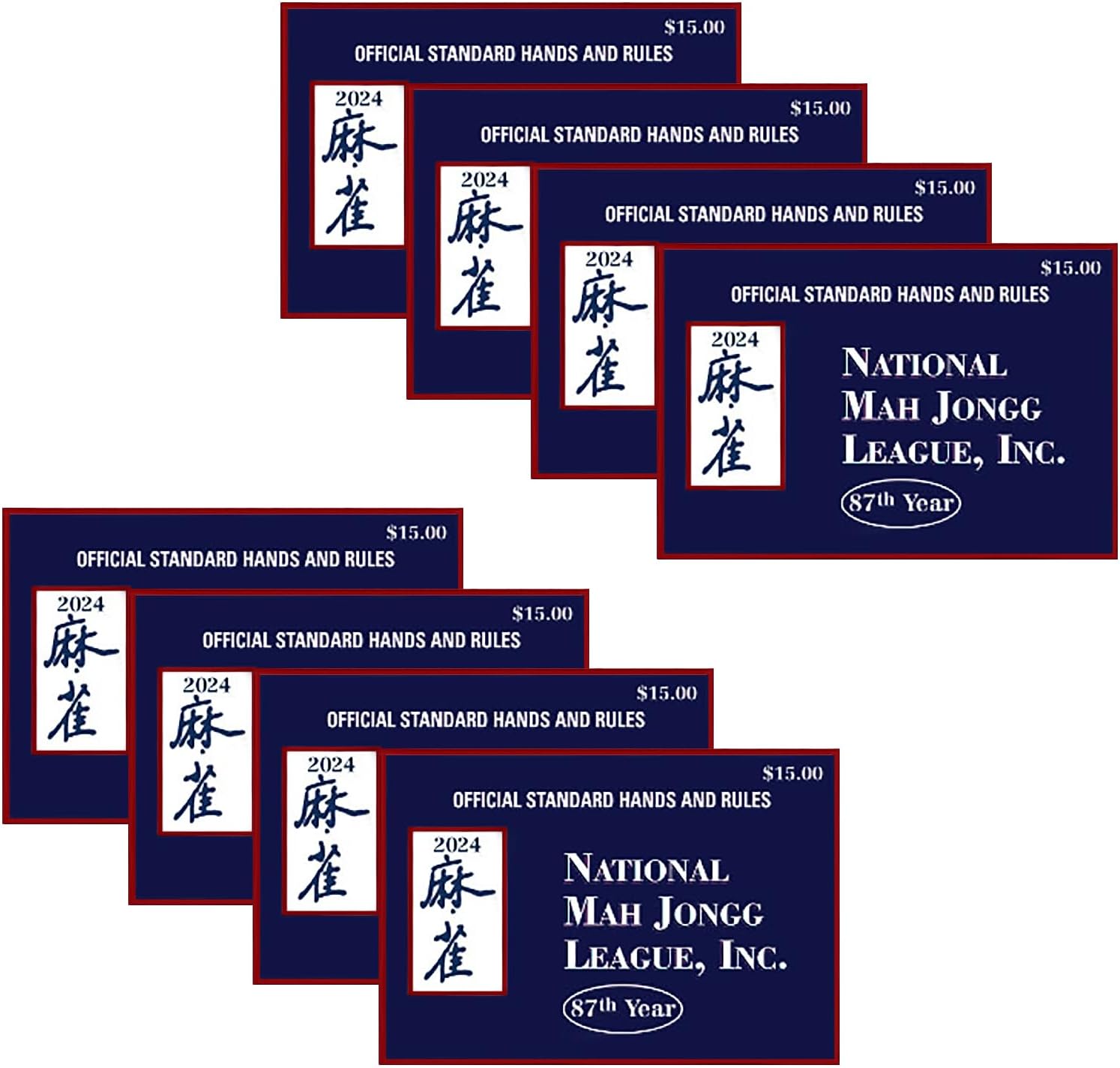 2025 Mahjong CardsMahJongg Cards 2025 Large Print Mahjong Scorecard