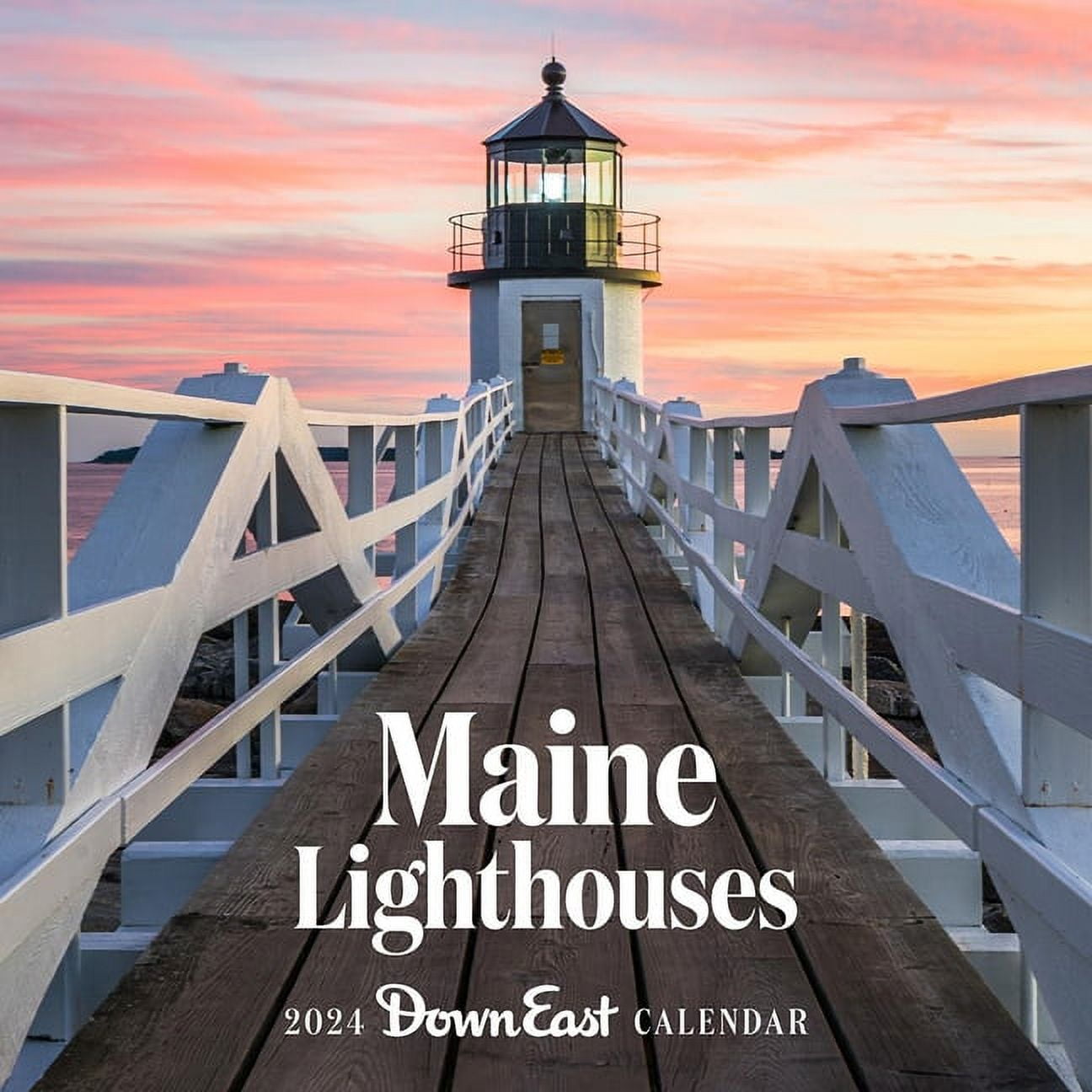 2024 Maine Lighthouses Wall Calendar (Calendar)