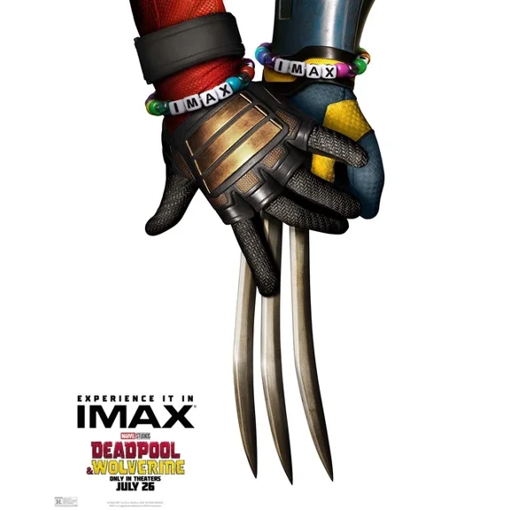 2024 Marvel Deadpool And Wolverine Movie Poster Ryan Reynolds Jackman UNFRAMED PAPER POSTER