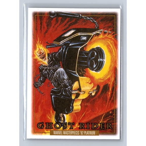 2024 Marvel Masterpieces '92 Platinum Ghost Rider #37