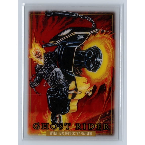 2024 Marvel Masterpieces '92 Platinum Ghost Rider #37