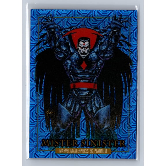 2024 Marvel Masterpieces '92 Platinum Mister Sinister #58