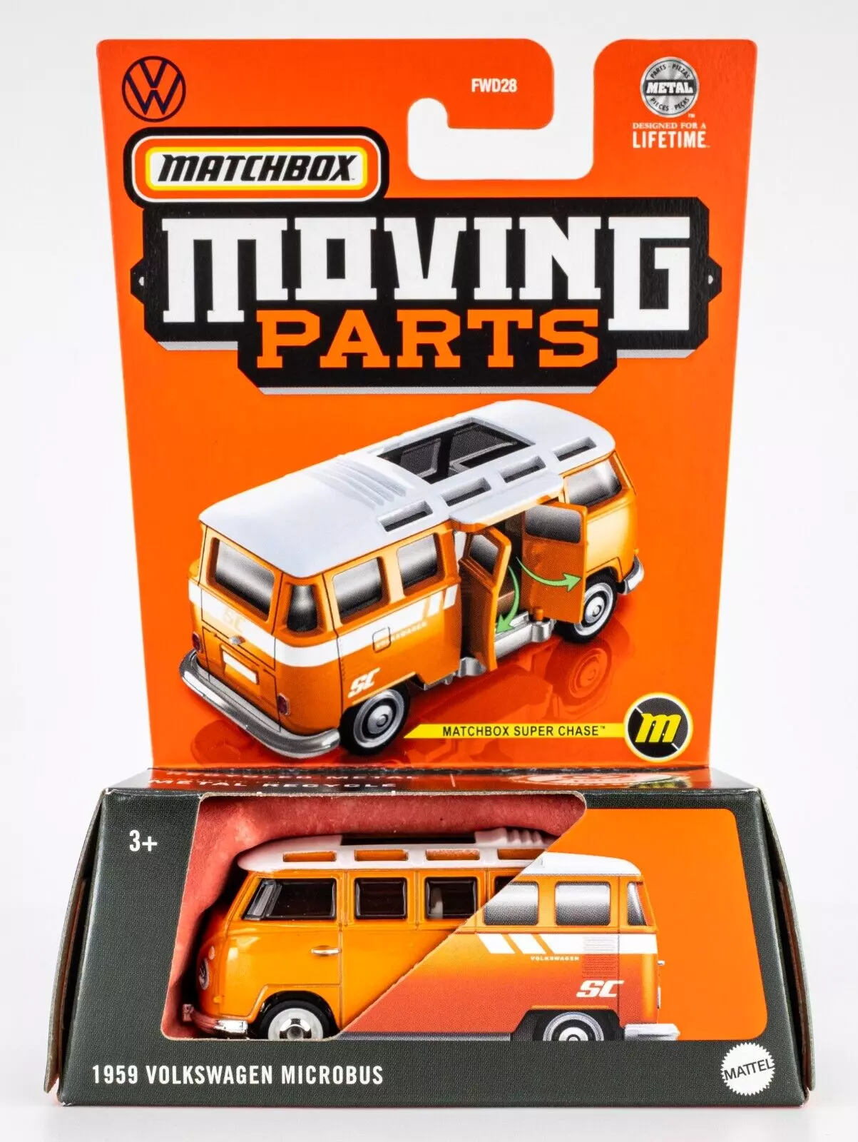 2024 Matchbox Moving Parts - 1959 Volkswagen Microbus (Super Chase