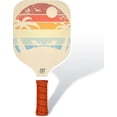 thumbnail image 1 of 2024 Maui Pickleball Co. USAPA Approved Carbon Fiber Textured Pickleball Paddle | High Performance Pickleball Paddle Racket Pickle Ball Paddle for Men Women Beginner Intermediate Cute Retro Style, 1 of 6