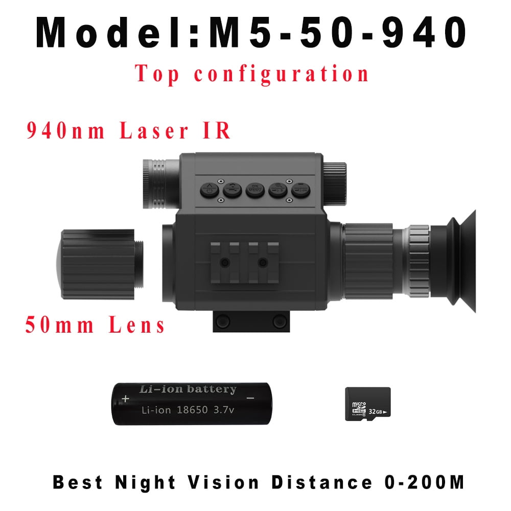 2024 Megaorei M5 infrared night vision telescope night vision low light