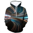 2024 Men's Hoodie Sweatshirt Graphic Hooded Daily Going Out 3D Print