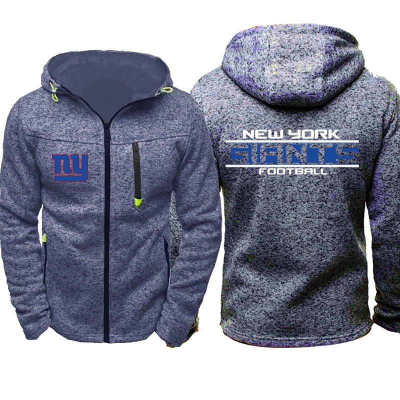 2024 Men's New Warm Hooded Zipper Jacket Color Blocked Personalized Hip