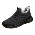2024 Men's New Winter Warm Round Toe Flat Heel Casual Non Comfortable