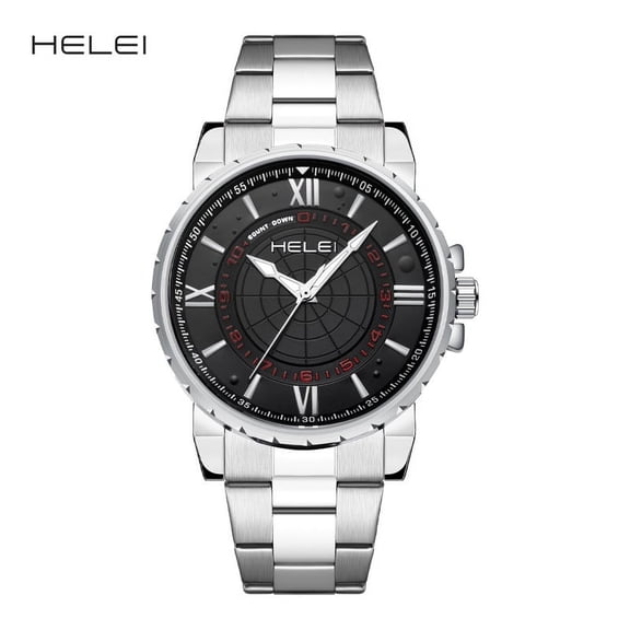 HELEI Men's Quartz Watch Waterproof Wristwatches 800016495022