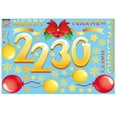 2024 Merry Christmas Sticker Christmas Products White Snowflake Static