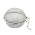 thumbnail image 1 of 2024 Mesh Stainless Steel Tea Infuser Filter Diffuser for Loose Leaf and Seasoning Blends, 1 of 6