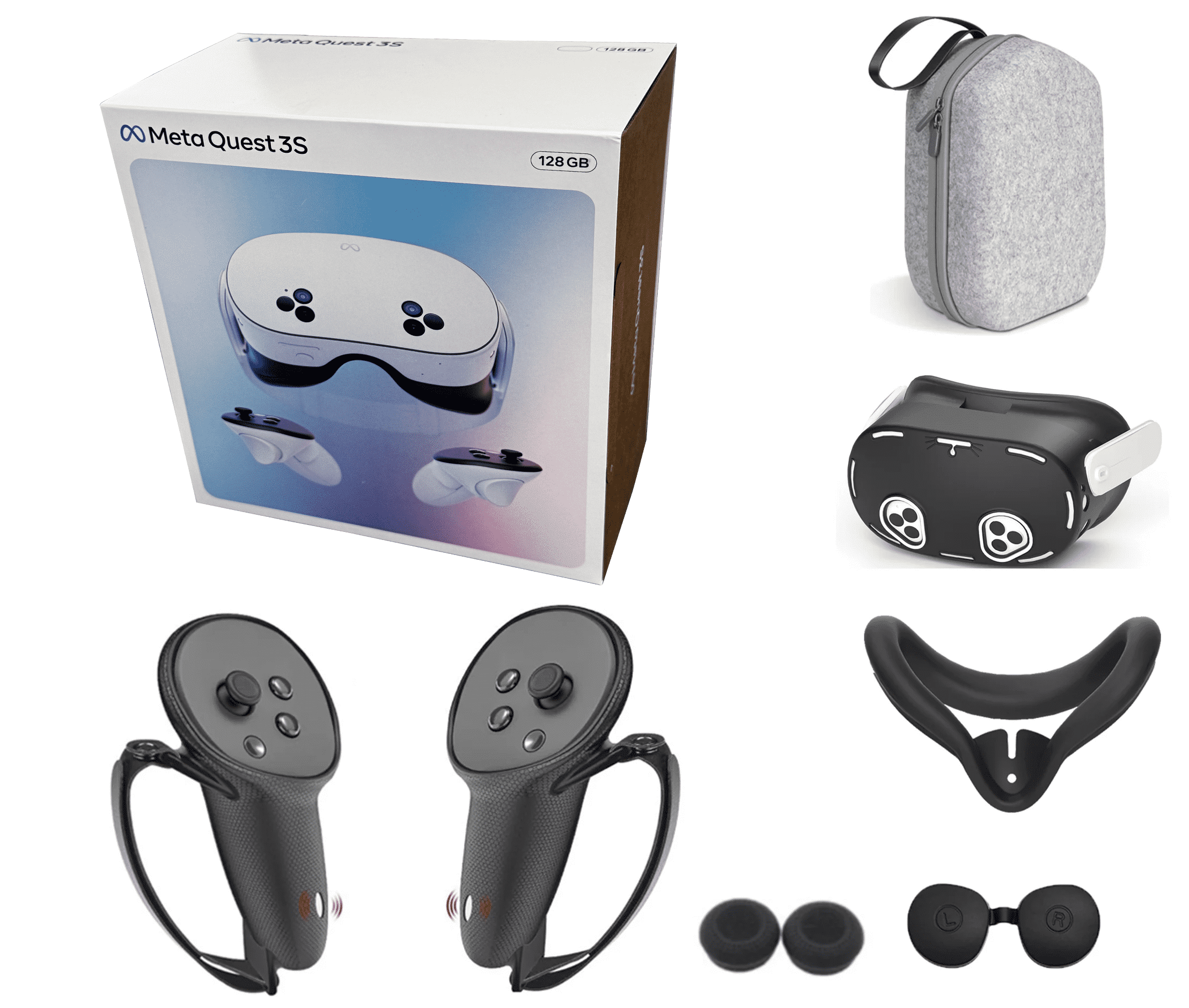  Quest 3S VRヘッドセット 128GB 2024-Meta-Oculus-Quest-3S-